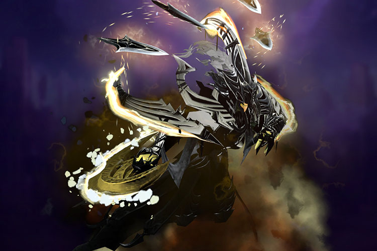 Открыть - Mettalic Spectre Yellow Arcana для Wraith King